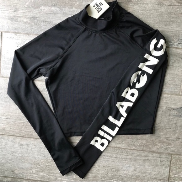 🔥🔥BILLABONG - CROPPED LS RASHGAURD TOP🔥🔥 - Picture 3 of 5